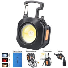 Фонарь аккумуляторный MULTIFUNCTIONAL LL-201-COB ULTRA Фонарик P50 зажигалка, магнит, карабин, отвертка 4в1 Фонарь аккумуляторный MULTIFUNCTIONAL LL-201-COB ULTRA Фонарик P50 зажигалка, магнит, карабин, отвертка 4в1