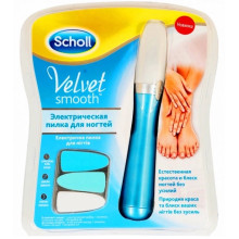 Электрическая пилка для ухода за ногтями Scholl Velvet Smooth со сменными насадками (0020) Электрическая пилка для ухода за ногтями Scholl Velvet Smooth со сменными насадками (0020)