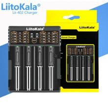 Зарядное устройство LiitoKala Lii-402 для аккумуляторов, Type-C (0051)