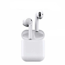 Беспроводные Bluetooth-наушники i12 TWS с зарядным чехлом Белый (0056)