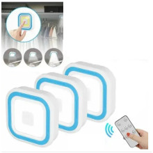 Светильники LED с пультом и таймером LED light with Remote Control Set комплект 3 шт (005y)