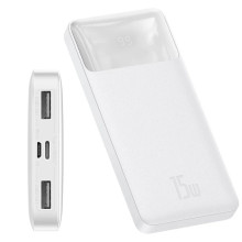 Портативное зарядное устройство Baseus Bipow PPDML-I02 Power Bank 15 Вт 10000 мАч, белый (0065) Портативное зарядное устройство Baseus Bipow PPDML-I02 Power Bank 15 Вт 10000 мАч, белый (0065)