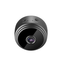 Мини IP камера видеонаблюдения A9 Wi-Fi HD ночное видение, беспроводная, с датчиком движения скрытого наблюдения, Черная (008v) 