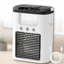 Портативный мини кондиционер с USB Ice Cooler XL-1346 • Настольный вентилятор-увлажнитель с резервуаром 560 мл и LED-подсветкой (008z) Портативный мини кондиционер с USB Ice Cooler XL-1346 • Настольный вентилятор-увлажнитель с резервуаром 560 мл и LED-подсветкой (008z)
