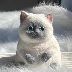 Мягкая силиконовая игрушка котик антистресс Taba (0144)
