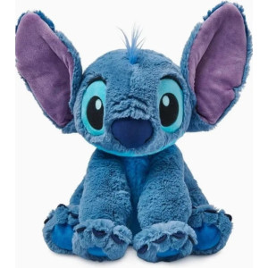 Дышащая мягкая игрушка Стич 50 см с подсветкой, Stitch плюшевый ночник, интерактивная игрушка для детей (0181)