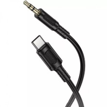 Кабель Aux to Type-C (1 м) Borofone BL25B Type-C — Черный (031z) Кабель Aux to Type-C (1 м) Borofone BL25B Type-C — Черный (031z)