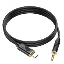 Кабель Aux to Type-C (1m) — Hoco UPA30 Type-C — Black ()29z)