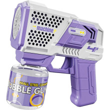 Пистолет-генератор мыльных пузырей Bubble Gun с LED подсветкой детский 69 отверстий Фиолетовый (042q) Пистолет-генератор мыльных пузырей Bubble Gun с LED подсветкой детский 69 отверстий Фиолетовый (042q)