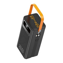 Павербанк 60000мА·ч Power Bank 4USB 2Type-C PD с быстрой зарядкой до 22.5W и кабеля Type-C и Lightning портативное зарядное устройство аккумулятор WUW TUGII Y106 (042y) Павербанк 60000мА·ч Power Bank 4USB 2Type-C PD с быстрой зарядкой до 22.5W и кабеля Type-C и Lightning портативное зарядное устройство аккумулятор WUW TUGII Y106 (042y)