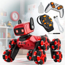 Интерактивный робот собака 8-wheel Mechanical Dog NO.1038 с пультом д/у и браслетом (043x) Интерактивный робот собака 8-wheel Mechanical Dog NO.1038 с пультом д/у и браслетом (043x)