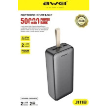 Повербанк большой емкости Power Bank Awei J111B – 50000mAh (044y) Повербанк большой емкости Power Bank Awei J111B – 50000mAh (044y)
