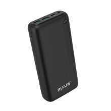 Портативное зарядное устройство Повербанк Rixus RXPB38B 30000 mAh 22.5W (046y) Портативное зарядное устройство Повербанк Rixus RXPB38B 30000 mAh 22.5W (046y)