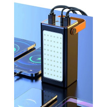 Повербанк 100000 mAh JS-658 с LED-фонариком (049y) Повербанк 100000 mAh JS-658 с LED-фонариком (049y)