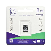 Карта памяти MicroSDHC 8GB Class 10 T&G (051y) Карта памяти MicroSDHC 8GB Class 10 T&G (051y)
