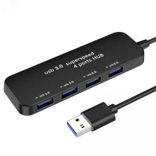 Адаптер USB HUB : USB 3.0 To 4 USB 4 in 1 с 4-х портовым хабом (052i)