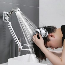 Душевая насадка на кран с гибким шлангом Mix Shower Mini душевой комплект с адаптером аэратором
