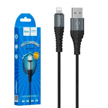Кабель USB Hoco X38 Cool Lightning (2.4A) (1M) Чорний (057y) Кабель USB Hoco X38 Cool Lightning (2.4A) (1M) Чорний (057y)
