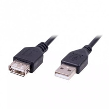 Usb удлинитель активный 10 м UKC Удлинитель USB 2.0  (10m) Black 059m