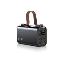 Внешний аккумулятор power bank 30000мАч 100Вт KP KG-300 с фонариком (062v)