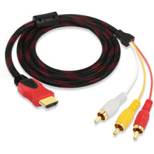 Кабель HDMI To 3RCA 1.5m 063h