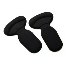 Накладки вкладыши для обуви от натирания пяток Heel Pad Brown Стельки, пяткоудерживатель Т- образные. Черный (073g)