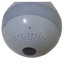 Камера видеонаблюдения CAD-B13 4392 панорамный IP WiFi в виде лампочки белая (074x) Камера видеонаблюдения CAD-B13 4392 панорамный IP WiFi в виде лампочки белая (074x)