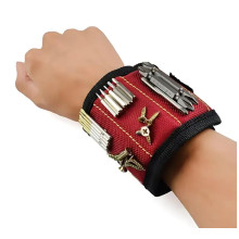 Магнитный браслет строительный для саморезов UKC Magnetic Wristband для инструментов крепежа сверл (075t)