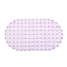 Силиконовый коврик для ванной антискользящий. Фиолетовый (076h-violet)