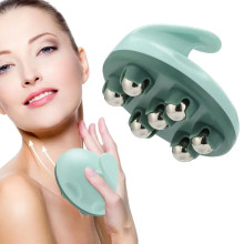 Массажер роликовый UV Ball Massager с 7 шариками для тела и антицеллюлитного массажа (076z)