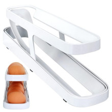 Контейнер-лоток для яиц W41 Egg Dispenser компактный двухуровневый органайзер для хранения яиц  (081h)