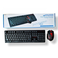Беспроводная клавиатура Keyboard HK-6500 + мышь (083u)
