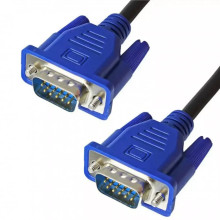 Кабель VGA (M) - VGA (M) 1.5m Black 087o Кабель VGA (M) - VGA (M) 1.5m Black 087o