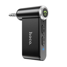 FM-модулятор Hoco E58 автомобильный трансмиттер AUX Bluetooth 3.5mm Черный (087r)
