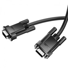 Кабель HOCO US11 VGA to VGA Male to Male HD data cable 2m, Black (087t)