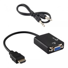 Адаптер-переходник HDMI - VGA Черный 089k