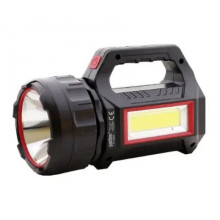 Фонарь-прожектор аккумуляторный Panther PT-8895 LED с боковой подсветкой Черный (089x) Фонарь-прожектор аккумуляторный Panther PT-8895 LED с боковой подсветкой Черный (089x)