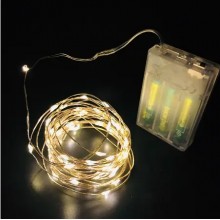 Гирлянда LED на батарейках 10 м (RD-300) Тёпло-белый 3B7xNgPh36
