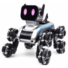 Игрушка трюковая собака Stunt Robot Dog восьмиколесная на радиоуправлении 092k Игрушка трюковая собака Stunt Robot Dog восьмиколесная на радиоуправлении 092k