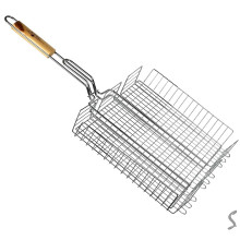 Решетка-гриль большая MH-0085 69×41×31.5×6.5 см (094y)
