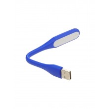 USB лампа для ноутбука клавиатуры Supretto фонарик мини, синий SDS-33
