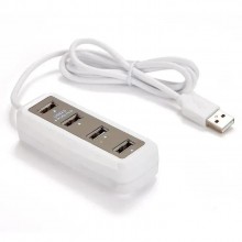Usb хаб Зарядка концентратор разветвитель на 4 порта с выключателями  HSM-50171 USB 2.0 HUB FDS-888