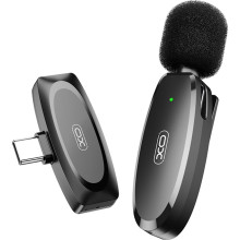 Микрофон петличный XO MKFO8A Type-C wireless Collarclip microphone (099x)