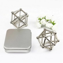 Магнитный конструктор палочки и шарики NeoCube Игрушка антистресс головоломка неокуб серебристый DSS-26 Магнитный конструктор палочки и шарики NeoCube Игрушка антистресс головоломка неокуб серебристый DSS-26