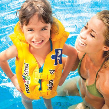 Детский надувной жилет Intex 58660 Pool School для детей от 3 до 6 лет (100p)