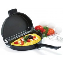 Двойная сковорода для омлета антипригарная Folding Omelette Pan (32179054) Двойная сковорода для омлета антипригарная Folding Omelette Pan (32179054)