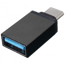 Переходник usb type c OTG-01 с телефона на флешку - usb адаптер для type c для компьютера черный Переходник usb type c OTG-01 с телефона на флешку - usb адаптер для type c для компьютера черный