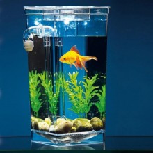 Маленький аквариум с подсветкой LED для рыбок самоочищающийся My Fun Fish SS-78 Маленький аквариум с подсветкой LED для рыбок самоочищающийся My Fun Fish SS-78
