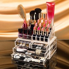 Органайзер для косметики и мелочей Акриловый Cosmetic Storage Box Бокс для косметики прозрачный GG-78 Органайзер для косметики и мелочей Акриловый Cosmetic Storage Box Бокс для косметики прозрачный GG-78