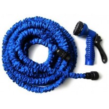 Садовый шланг для полива растягивающийся 60 м X-Hose с распылителем SRU-27 Садовый шланг для полива растягивающийся 60 м X-Hose с распылителем SRU-27